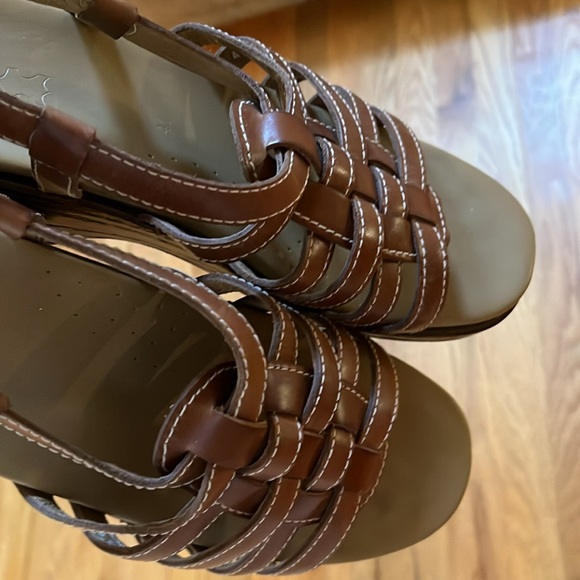 DANSKO Marion Strappy Summer Sandal brown!  Size 41 - Picture 10 of 13